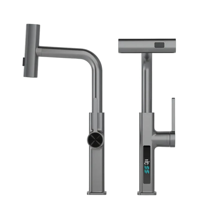 Grifo de cocina con cascada extraíble