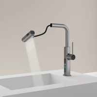 Grifo de cocina con cascada extraíble
