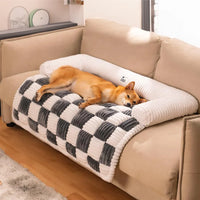 Cama para mascotas y protector de muebles