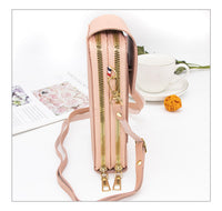 Cartera Billetera de Mano con Correa Cruzada