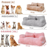 Sofa cama relajante y lujoso para mascotas