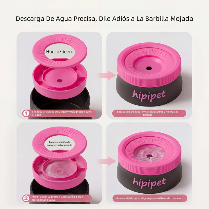 Bebedero Flotante para Perros y Gatos