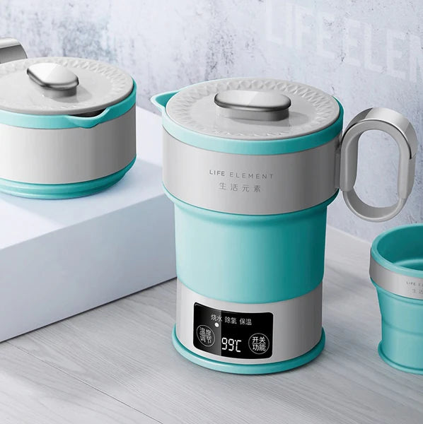 Hervidor eléctrico plegable de viaje