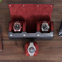 Estuche para relojes con almohadillas deslizantes