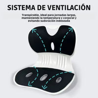 asiento corrector de postura