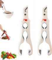 Pinza para placa caliente, pinzas de agarre 3 en 1