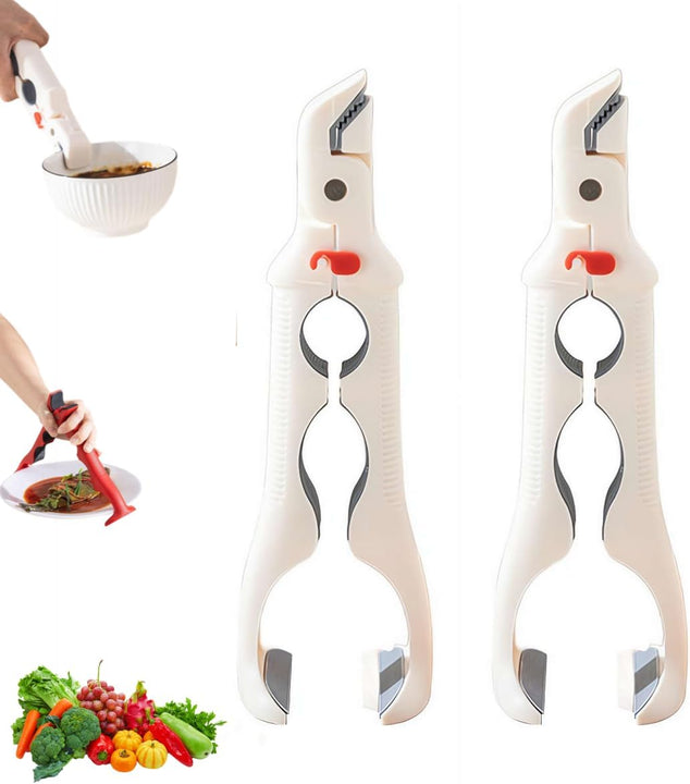 Pinza para placa caliente, pinzas de agarre 3 en 1
