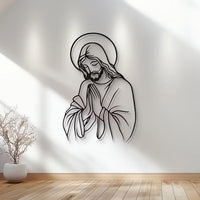 Arte de Pared de Metal de Jesús