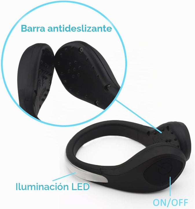 Luces con clip para zapatos