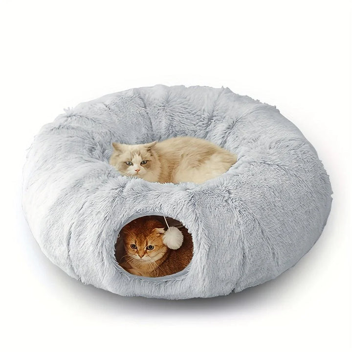 Cama túnel para mascotas
