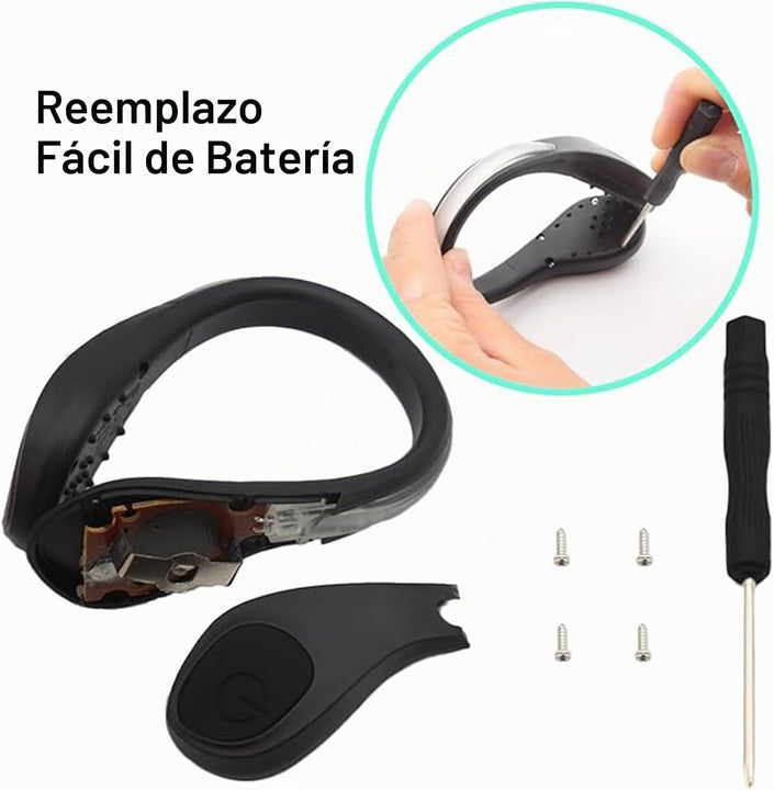 Luces con clip para zapatos