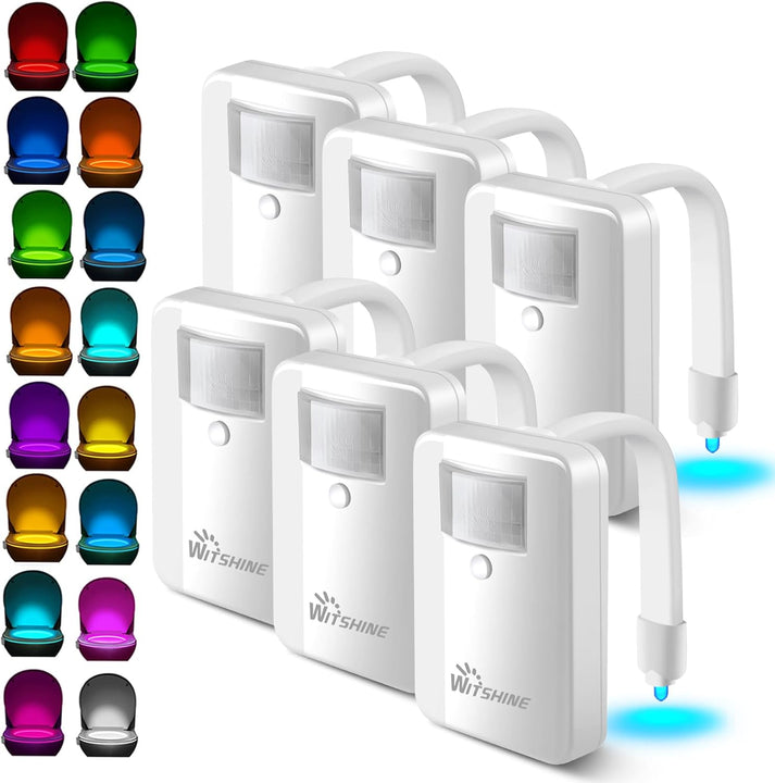 Luz LED con sensor para inodoro | 2 UNIDADES