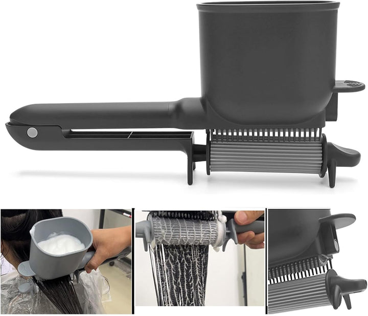 Herramienta de tinte de salón para tinte de cabello 2 en 1