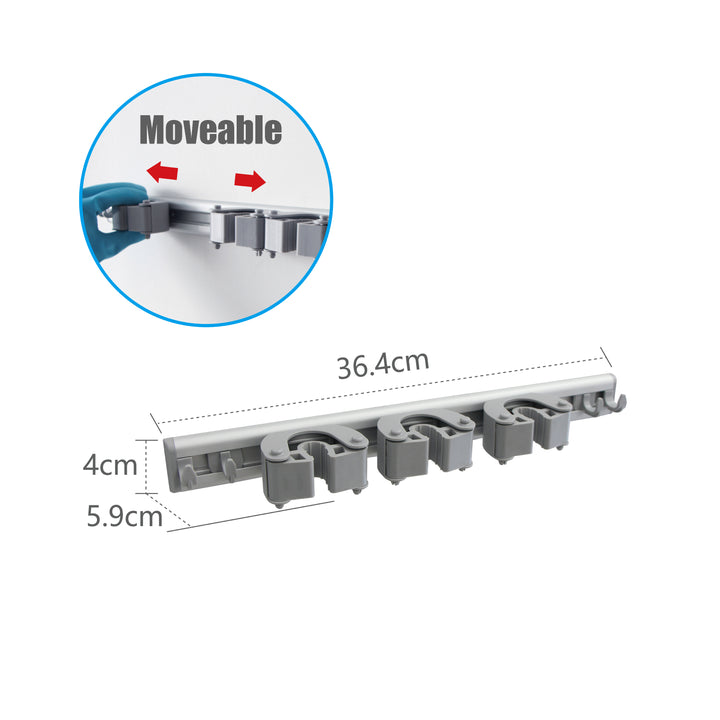 Soporte de pared multifunción de plástico