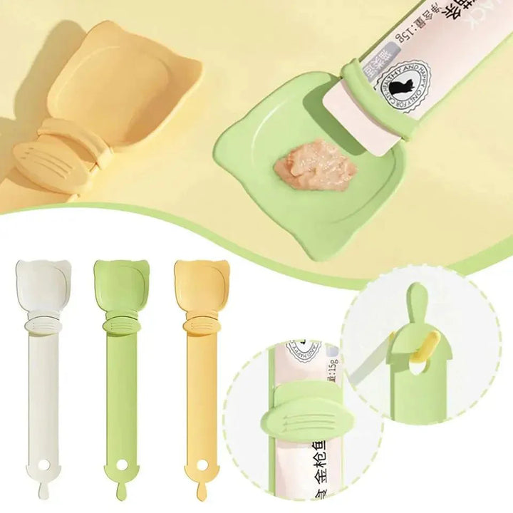 Cuchara dispensadora para snacks | PACK 5 UNIDADES | COLORES VARIADOS
