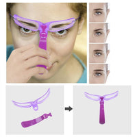 3 Plantillas para cejas 8 en 1