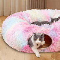 Cama túnel para mascotas