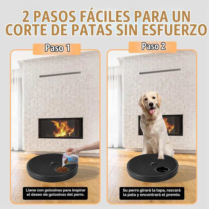 Tablero giratorio 3 en 1 para rascar uñas de perro