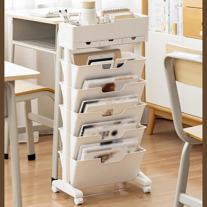 Organizador rodante de 5 niveles