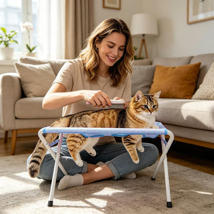 Soporte para baño de perros