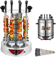 Parrilla eléctrica para barbacoa de 360°