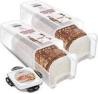 Recipiente de almacenamiento de pan con bandeja