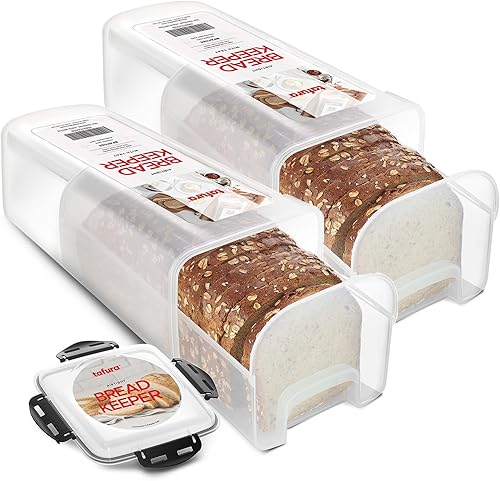 Recipiente de almacenamiento de pan con bandeja
