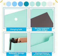 Paquete de 8 carpetas magnéticas