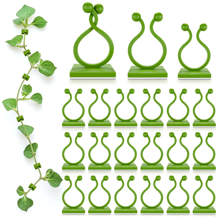Clips de pared para plantas trepadoras