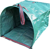 2 unidades Cesta de jardín Gardenline de 200 l para hojas y césped