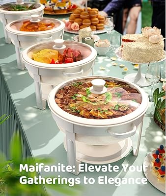 Platos para calentar alimentos para buffet