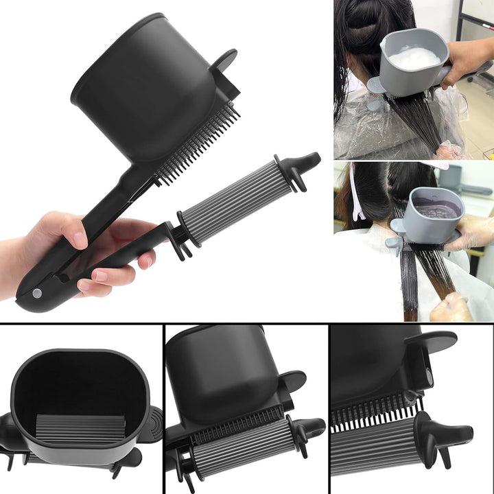 Herramienta de tinte de salón para tinte de cabello 2 en 1