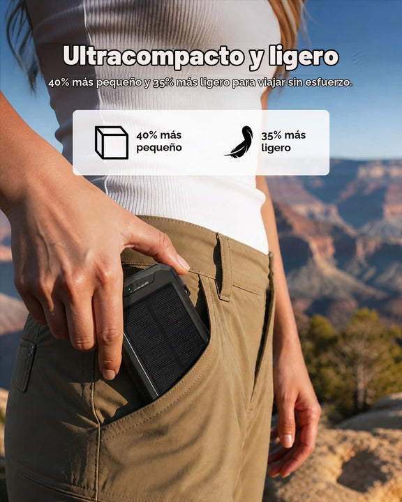 Batería externa SolarCrank