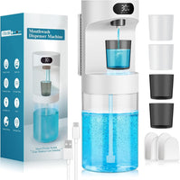 Dispensador automático de enjuague bucal