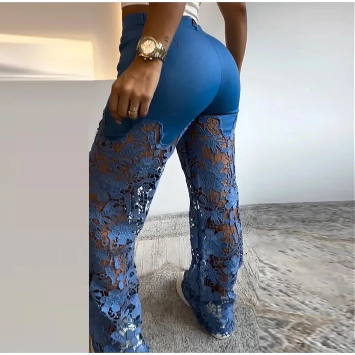 Jeans encaje Lokfy