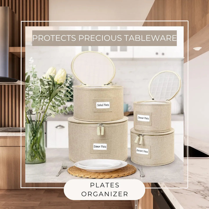 El organizador de vajilla - Platos