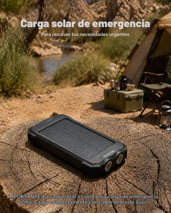 Batería externa SolarCrank