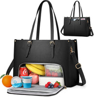 Bolsa de cuero para portátil