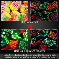 50 globos de neón que brillan