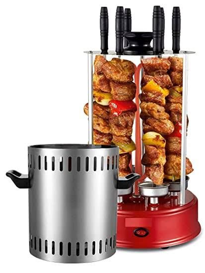 Parrilla eléctrica para barbacoa de 360°