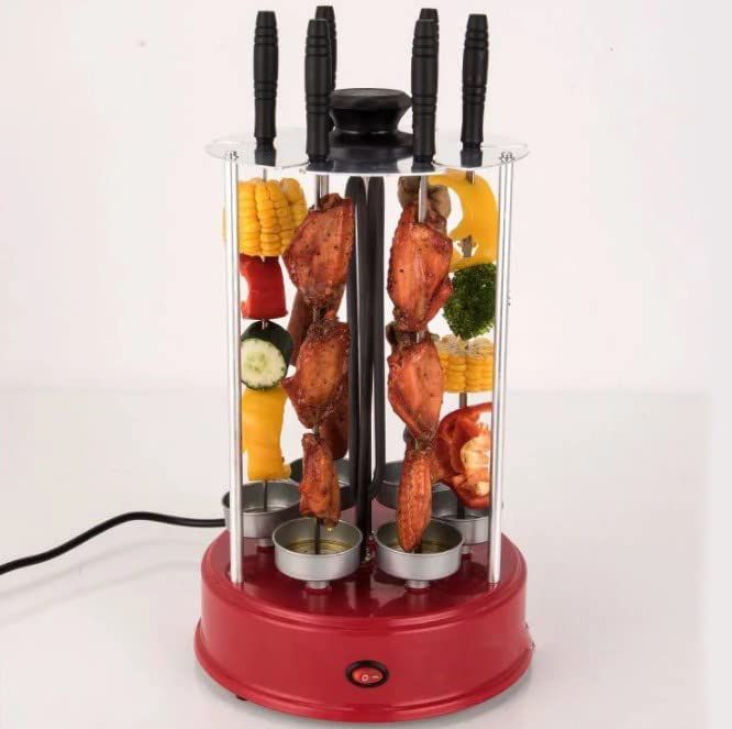 Parrilla eléctrica para barbacoa de 360°