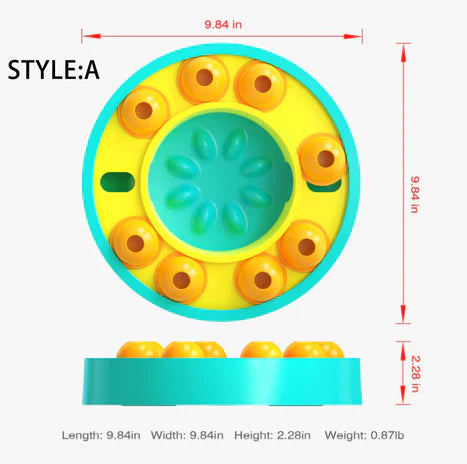 Juguete Dispensador  Interactivo Mascotas