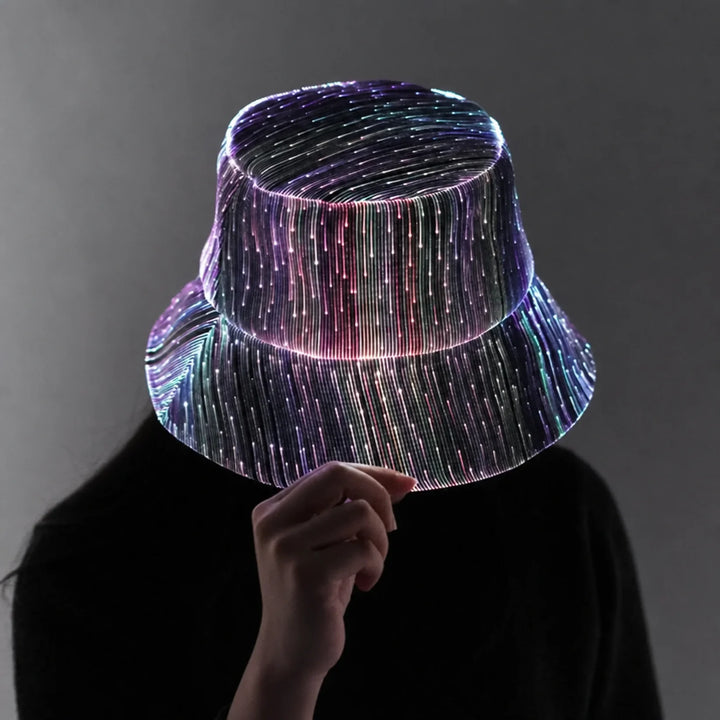 Sombrero de pescador LED