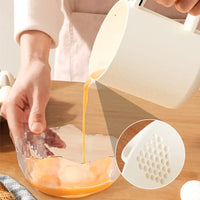 Vaso batidor y colador 2 en 1