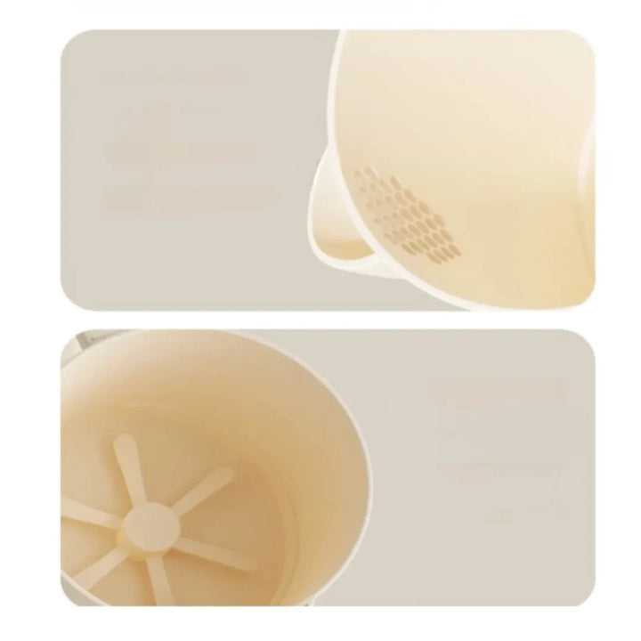 Vaso batidor y colador 2 en 1