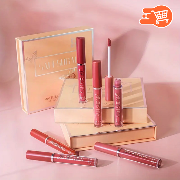 MateGlam 6X | KIT DE 6 LABIALES