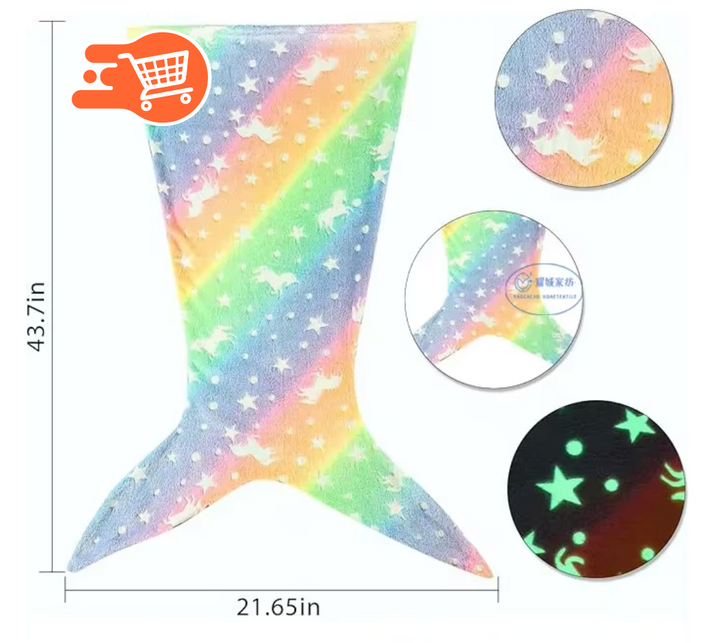 Cobija Sirena Luminosa