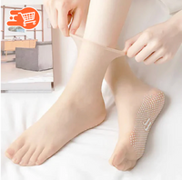 Medias Suaves Antideslizantes | 5 PARES | COLORES VARIADOS