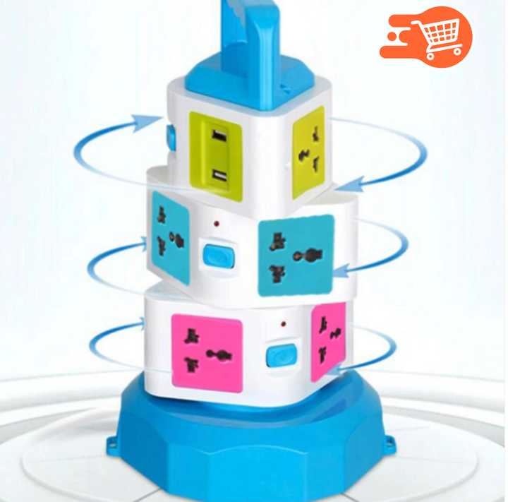 Extensión múltiples enchufes de alta calidad