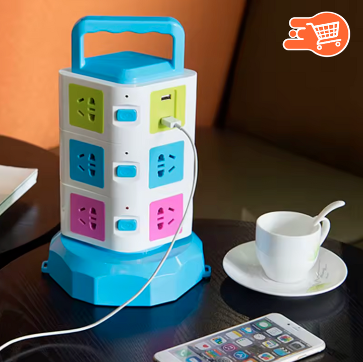 Extensión múltiples enchufes de alta calidad